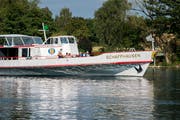Schlatt TG - Die MS Schaffhausen beim Schlatt.