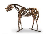 Deborah Butterfields «Madrone» ist eines der Kunstwerke aus der Sammlung des Schauspielers Robin Williams (1951-2014) und seiner Frau Marsha, die Anfang Oktober in New York versteigert werden. Schätzwert: 220'000-280'000 Dollar. (Pressebild Sotheby's) (Bild: zVg)