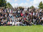 160 Jugendliche aus Serbien, Moldawien, Mazedonien, Russland, Polen, Weissrussland, Ukraine, der Türkei und der Schweiz begegneten sich im zweiwöchigen Sommer-Camp im Kinderdorf Pestalozzi in Trogen AR (Bild: Keystone/CHRISTIAN POSSA)