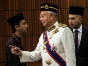 Die Finanzmarktaufsicht Finma hat im Zusammenhang mit dem Korruptionsfall um den malaysischen Staatsfonds 1MDB schwere Verstösse der Rothschild Bank gegen die Geldwäschereivorschriften festgestellt. Im Zentrum des Skandals steht der frühere malayische Premier Najib Razak. (Bild: KEYSTONE/EPA/AHMAD YUSNI)