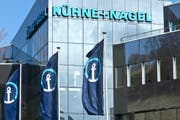 Der Hauptsitz des Logistikunternehmens Kühne + Nagel in Schindellegi. (Martin Ruetschi/Keystone)