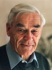 Christian Menn, Ingenieur und ehemaliger ETH-Profesor. (Bild: Martin Ruetschi/Keystone)