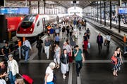 Bild aus dem Bahnhof Luzern (Bild: Philipp Schmidli)
