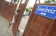 Eingang zur Eisenbeiz in Frauenfeld. (Bild: Nana do Carmo)