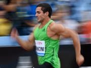 Blieb am Diamond-League-Meeting in London mit der Schweizer 4x100-m-Staffel unter den Erwartungen: Pascal Mancini (Bild: KEYSTONE/JEAN-CHRISTOPHE BOTT)