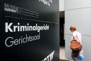 Das Luzerner Kriminalgericht hat einen Luzerner und seine Ex-Frau verurteilt. (Bild: Philipp Schmidli, Luzern 12. Juli 2016)
