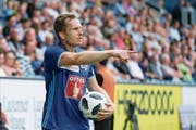 Christian Schwegler nach der Heimniederlage gegen Xamax: «Ich hasse es, zu verlieren.» (Bild: Martin Meienberger/Freshfocus (Luzern, 21. Juli 2018))