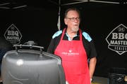 Hobbygrillierer Ruedi Wyrsch aus Buochs hat zum Plausch mitgemacht.