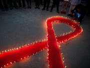 Kerzenskulptur vor einem Rehabilitationszentrum für Opfer von Prostitution und Frauenhandel in der nepalesischen Hauptstadt Kathmandu (Aufnahme vom November 2016). (Bild: KEYSTONE/AP/NIRANJAN SHRESTHA)