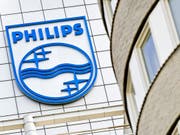 Philips hat im zweiten Quartal aufgrund von Wertberichtigungen weniger verdient. (Bild: KEYSTONE/EPA/KOEN VAN WEEL)