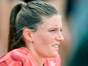 Lea Sprunger konzentriert sich an der EM in Berlin auf die 400 m Hürden (Bild: KEYSTONE/WALTER BIERI)