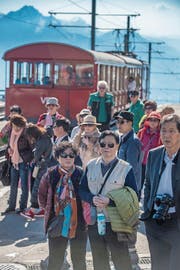 850 000 Touristen besuchten die Rigi im vergangenen Jahr. (Bild: Boris Bürgisser (20. April 2018))