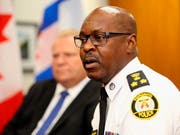 Der Polizeichef von Toronto, Mark Saunders, hat sich mit weiteren Details zur Schiesserei am Montag an die Öffentlichkeit gewandt. (Bild: KEYSTONE/AP The Canadian Press/NICK KOZAK)