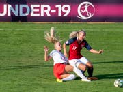 Trotz Torerfolg ausgeschieden: Alisha Lehmann und die Schweizer U19-Juniorinnen (Bild: KEYSTONE/ENNIO LEANZA)