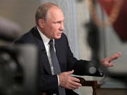 Putin nach seinem Treffen mit Trump in Helsinki Mitte Juli. Nun will der US-Präsident seinen russischen Amtskollegen doch nicht im Herbst erneut treffen. (Bild: KEYSTONE/AP Pool Sputnik Kremlin/ALEXEI NIKOLSKY)