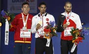 Karim Hussein (rechts) holte sich an der EM 2016 Bronze. (Bild: Keystone)