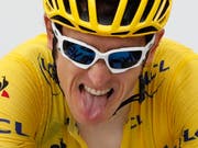 Der Brite Geraint Thomas ist drauf und dran, zum ersten Mal die Tour de France zu gewinnen (Bild: KEYSTONE/AP/PETER DEJONG)