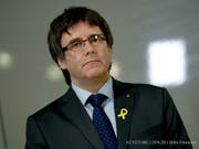 Der im Exil lebende katalanische Ex-Regionalpräsident Carles Puigdemont verlässt Deutschland und kehrt nach Belgien zurück. (Bild: Keystone/DPA ZB/BRITTA PEDERSEN)