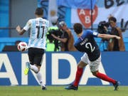 Dieses Tor von Benjamin Pavard wird zum schönsten WM-Treffer erkoren (Bild: KEYSTONE/AP/THANASSIS STAVRAKIS)