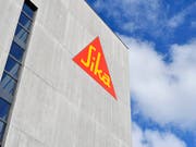 Der Baukonzern Sika ist im ersten Semester gewachsen. (Bild: KEYSTONE/WALTER BIERI)