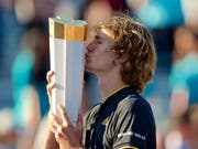 Das Aushängeschild der «Next Generation»: Alexander Zverev gewann schon drei Masters-1000-Titel und wird im Herbst an den Swiss Indoors in Basel aufschlagen (Bild: KEYSTONE/EPA/ANDRE PICHETTE)