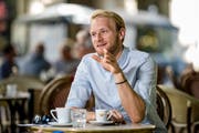SCK-Vorzeigekämpfer Marco Wiget in seinem Lieblingskaffee Salü am Helvetiaplatz in Luzern. (Bild: Philipp Schmidli (Luzern, 26. Juli 2018))