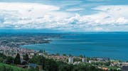 Ausblick über Rorschach. Im Verhältnis zur Anzahl Einwohner hat die Stadt eine tiefe Stimmenzahl. (Bild: Tino Dietsche)