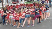 Der Blauring Schattdorf hatte im Lager viel Spass. (Bild: PD, Baar, Juli 2018)