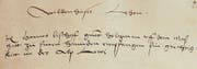 Wildenhuser Lehen 1541: «Item Hanns Bischoff gnant Holzman uff dem Maß (Moos) hatt zu sinen Hannden empfangen sin grechtig keit in der Alp Lowi (Laui).» (Bild: PD)
