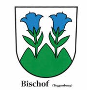Das Wappen der Familie Bischof mit den Zweigen von Stein und Wildhaus. (Bild: PD)