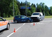 Die Unfallstelle. (Bild: Luzerner Polizei)