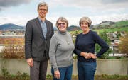 Anders Stokholm, Anita Fahrni und Kathrin Zellweger sind seit mehreren Jahren im OhO-Beirat. (Bild: Urs Bucher)