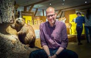 Direktor Hannes Geisser im Naturmuseum Thurgau in Frauenfeld. (Bild: Andrea Stalder)