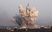 Auf der syrischen Seite der Golanhöhen werden die Kämpfe wieder heftiger. (Bild: A. Safadi/EPA (25. Juli 2018))