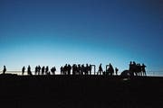 «Moon Watching» am Open Air Bütschwil. (Bild: Michael Hug)