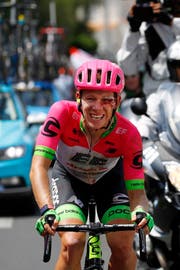 Lawson Craddock ist bereits nach der ersten Etappe vom Leid gezeichnet. (Bild: Kim Ludbrook)
