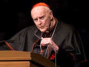 Papst nimmt Rücktrittsgesuch an. Der wegen Missbrauchsvorwürfen suspendierte Kardinal Theodore McCarrick, hier in einem Bild von 2015. (Bild: KEYSTONE/AP Pool South Bend Tribune/ROBERT FRANKLIN)
