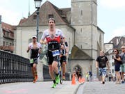 Ronnie Schildknecht will ein Siegjubiläum am Ironman Switzerland (Bild: KEYSTONE/SIGGI BUCHER)