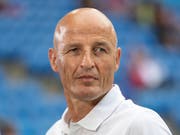 St. Gallens Trainer Peter Zeidler Peter Zeidler blickt dem Spiel gegen seinen ehemaligen Arbeitgeber ohne Groll entgegen (Bild: KEYSTONE/GEORGIOS KEFALAS)