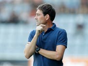 René Weiler und der FC Luzern stehen bereits nach zwei Spielen unter Druck (Bild: KEYSTONE/PETER KLAUNZER)