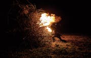 Im Bächler Homburg entzündete bei der vorletzten Nationalfeier ein Pyrotechniker den August-Funken. (Bild: Andrea Stalder (1. August 2016))