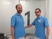 Kollegiales Verhältnis: Hausarzt Ciril Hvalić (links) mit Stefan Christ, Leitender Arzt Notfallmedizin.