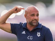Giorgio Contini feierte den ersten Sieg in einem Pflichtspiel als Trainer von Lausanne-Sport (Bild: KEYSTONE/ALESSANDRO DELLA VALLE)
