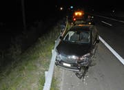 Beim Selbstunfall wurde niemand verletzt. (Bild: Kapo)