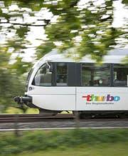 Die Thurbo-Züge verkehren in der Kalenderwoche 31 nicht zwischen Weinfelden und Kreuzlingen. (Bild: Ralph Ribi)