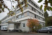 Wie weiter im Haus Haggenstrasse 45? Das will ein FDP-Stadtparlamentarier in einem Vorstoss wissen. (Bild: Ralph Ribi - 23. Oktober 2015)