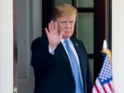 US-Präsident Donald Trump hat in einem Brief an die Nato-Partner mehr Geld für die Verteidigung eingefordert. (Bild: KEYSTONE/EPA/MICHAEL REYNOLDS)