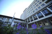 Es geht voran mit dem Projekt «Um- und Neubau Kantonsspital Uri». (Bild: Urs Hanhart, 4. Januar 2017)