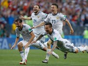 Die russischen Spieler sind überraschend zu Helden geworden (Bild: KEYSTONE/AP/MANU FERNANDEZ)