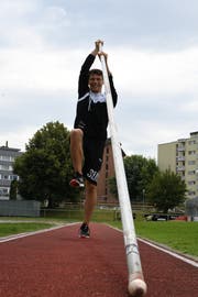 Andri Oberholzer ist nach der Schulterverletzung wieder bereit für den Wettkampf. (Bild: Rita Kohn)